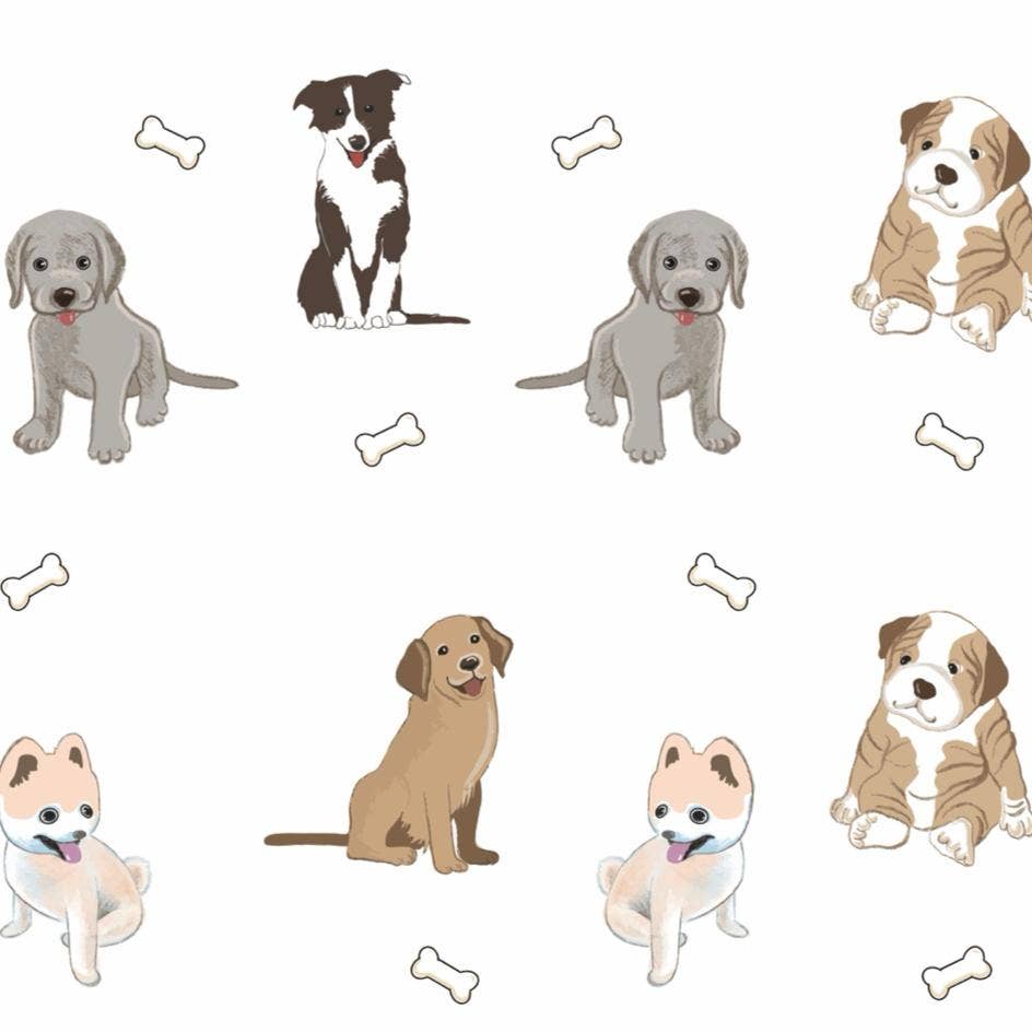 Muslin Quilt Baby & Kids Blanket Woof Woof - Savannah Creations