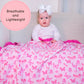 Muslin Quilt Baby & Kids Ruffle Blanket Butterfly - Savannah Creations