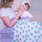 Muslin Quilt Baby & Kids Ruffle Blanket Hydrangea - Savannah Creations