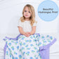 Muslin Quilt Baby & Kids Ruffle Blanket Hydrangea - Savannah Creations