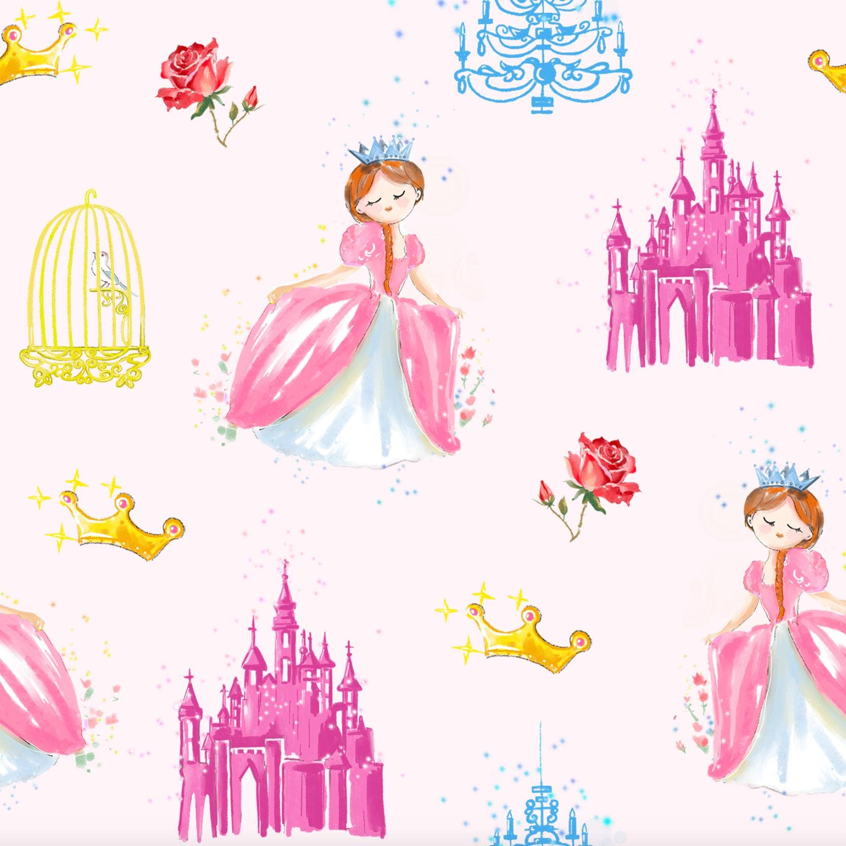 Muslin Quilt Baby & Kids Ruffle Blanket Tiara Time - Savannah Creations