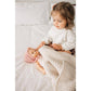 Natural Garter Garter Stitch Knit Baby Blanket - Savannah Creations