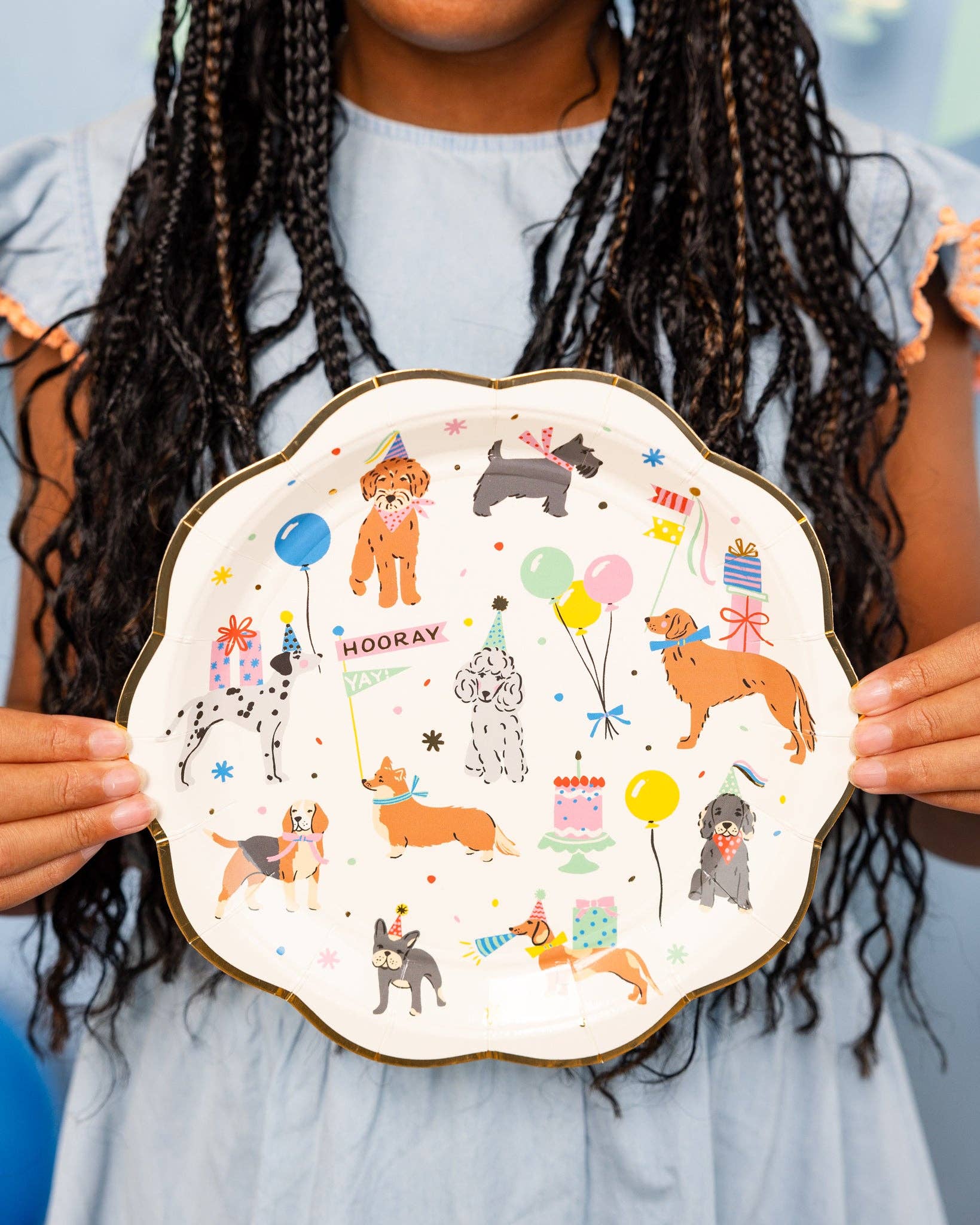 PET1142 - Dog Party Plate - Savannah Creations