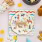 PET1142 - Dog Party Plate - Savannah Creations