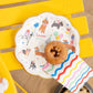 PET1142 - Dog Party Plate - Savannah Creations