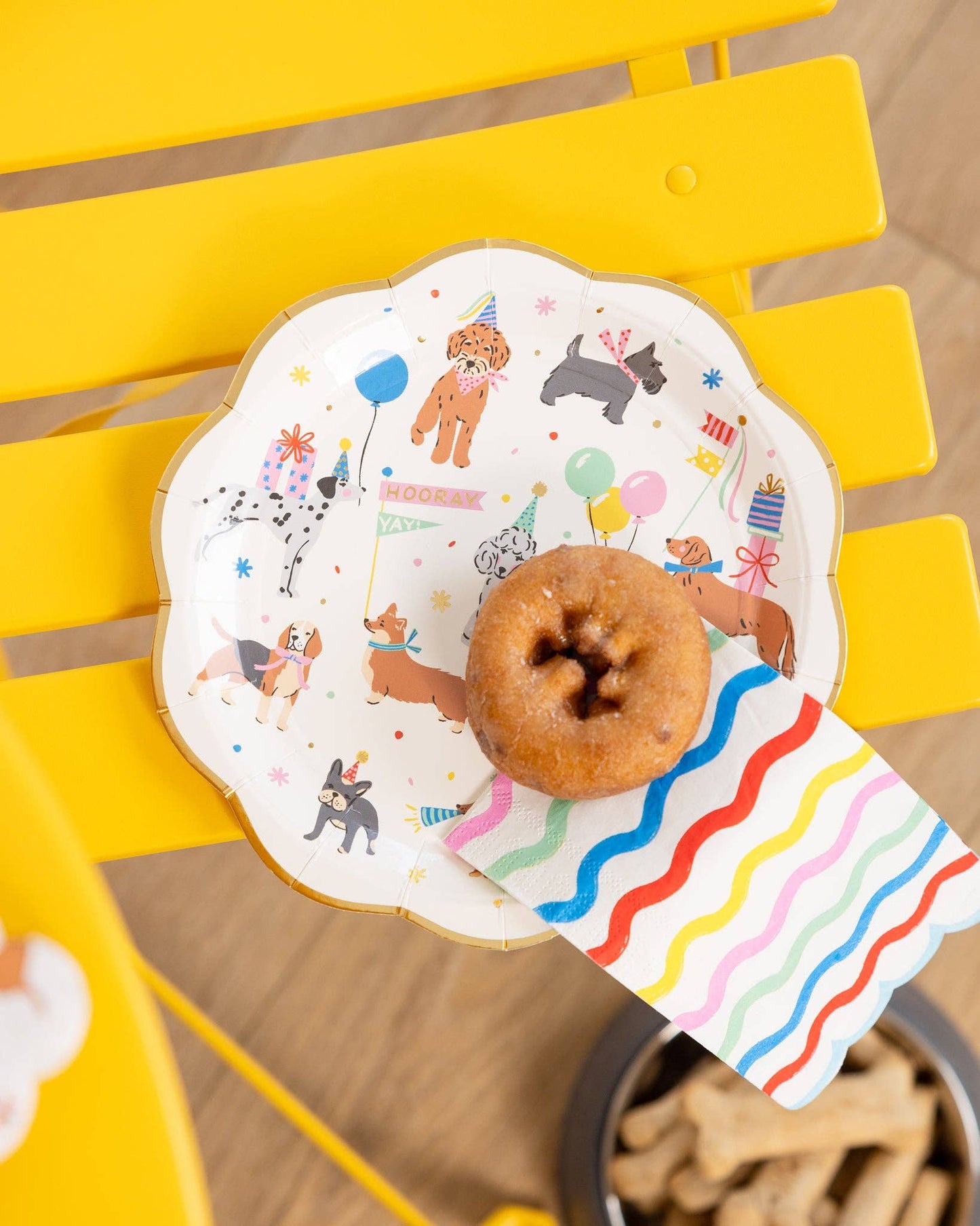 PET1142 - Dog Party Plate - Savannah Creations