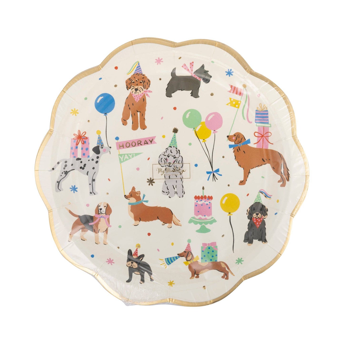 PET1142 - Dog Party Plate - Savannah Creations