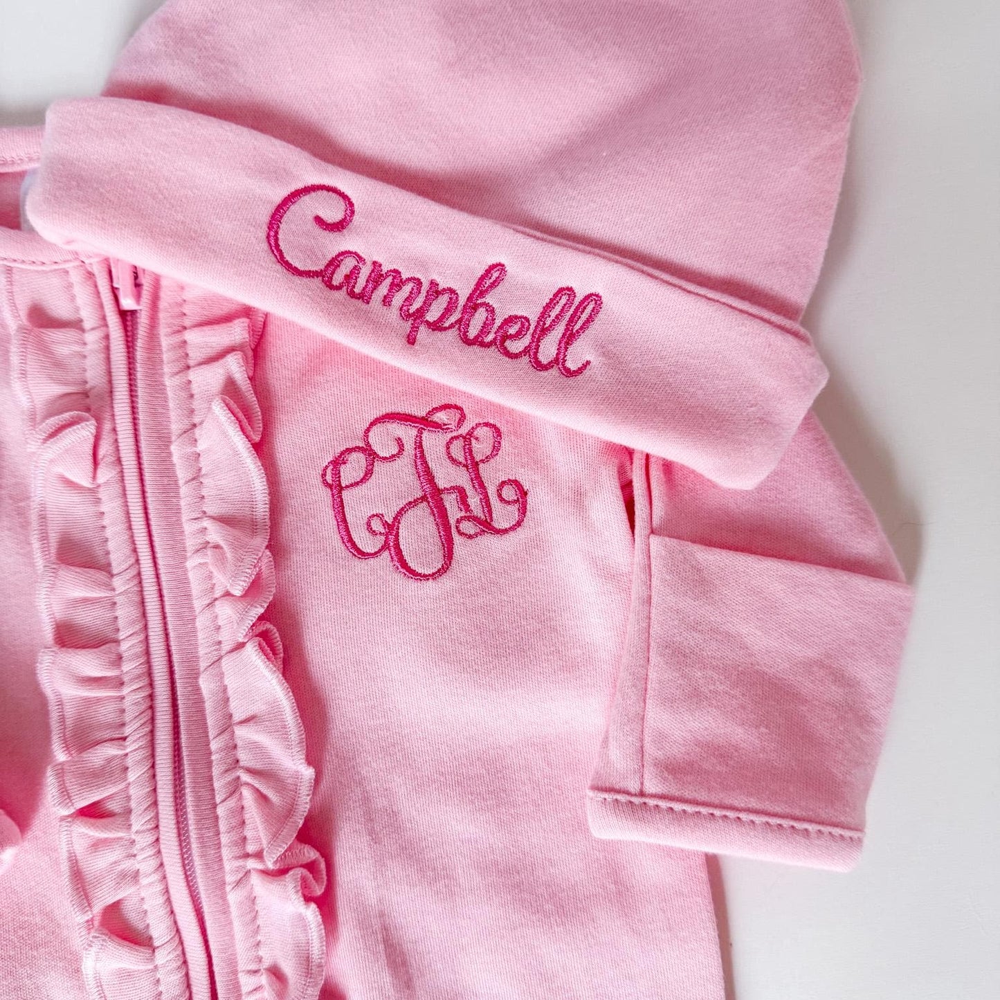 Personalized Baby Coming Home Set, Monogram Baby Gift Set, Newborn Blanket Hat Bib Sleeper Set, Baby Shower Gift, Hospital Outfit __etsy:8046942562