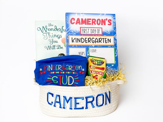 Personalized Back to School Gift Basket for Boys - Savannah Creations
