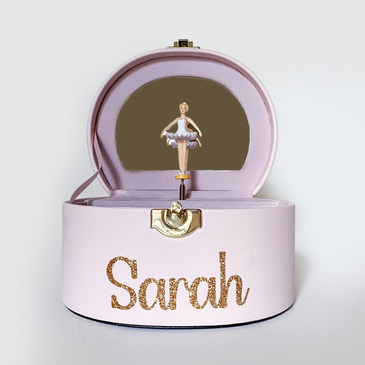 Personalized Girl's Musical Jewelry Box: Ballerina Keepsake with Name