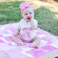Personalized Bow Top & Ruffle Shorts Set for Girls – Summer Chic - Savannah Creations