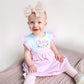 Personalized Embroidered Crayon Dress – Girls Back to School Outfit, Toddler Custom Name __etsy:8018397953