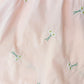 Monogrammed Floral Cotton Dress: Personalized Toddler & Girl Outfit