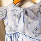 Personalized Floral Girls Dress | Monogrammed Spring & Easter Outfit | Custom Name Boutique Dress