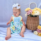 Personalized Floral Monogram Dress - Spring/Summer Delight - Savannah Creations