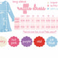 Girl and Doll Monogrammed Custom Matching Dress, Birthday Gift