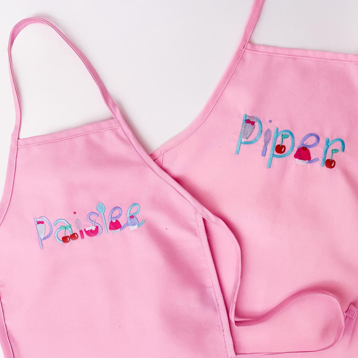 Embroidered Kids Apron, Personalized Name, Chef Gift