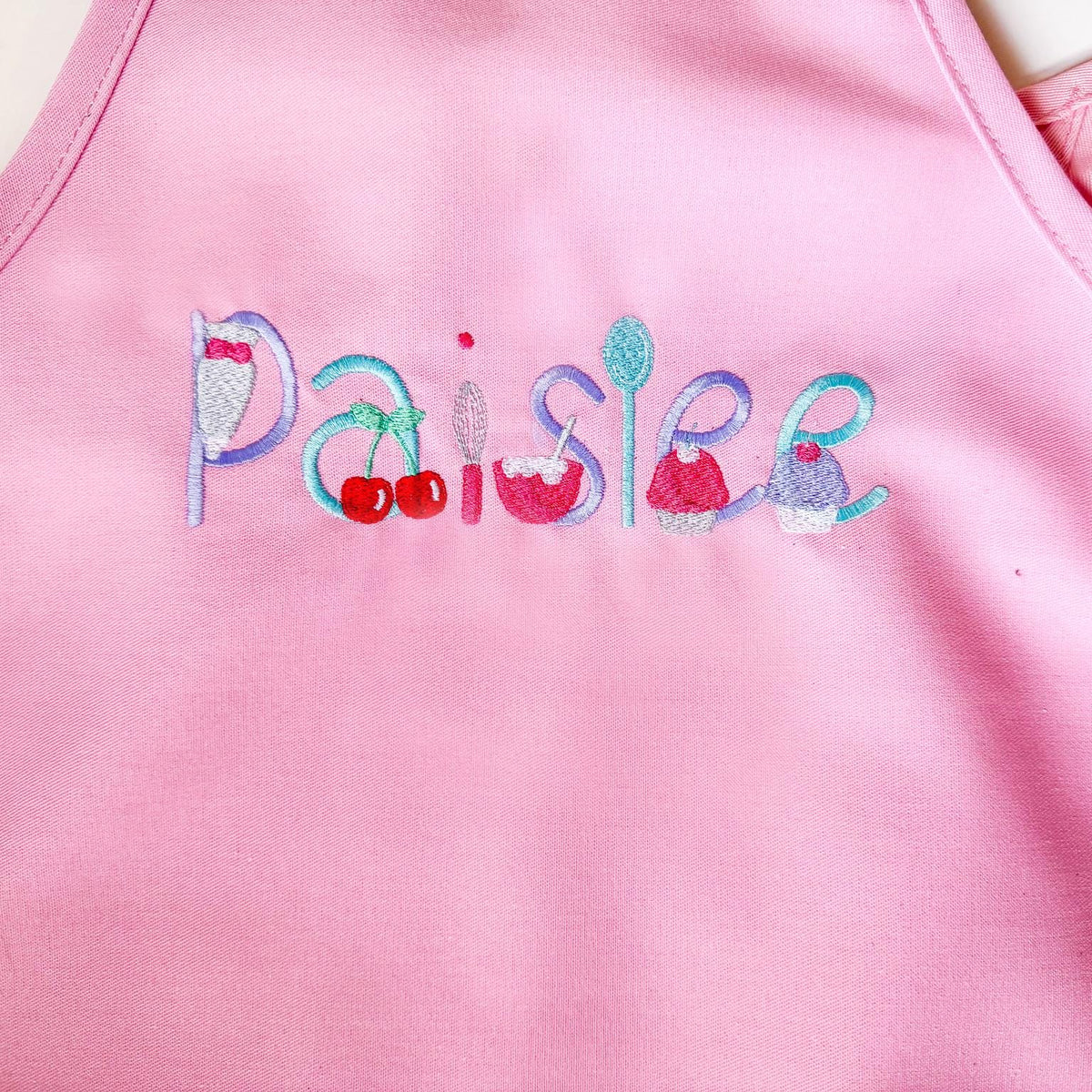 Embroidered Kids Apron, Personalized Name, Chef Gift
