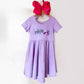 Girls' Monogrammed Mermaid Dress: Twirl Dress
