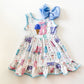 Personalized Monogrammed Ice Cream Dress for Summer Fun - Savannah Creations