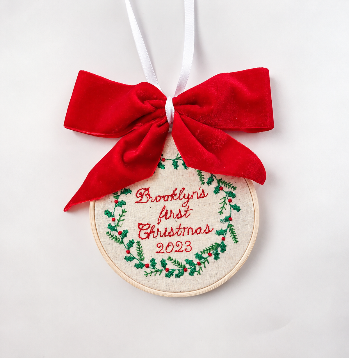 Personalized Ornament – Choose Your Year - Savannah Creations