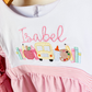 Personalized School Bus & Apple Dress - Savannah Creations