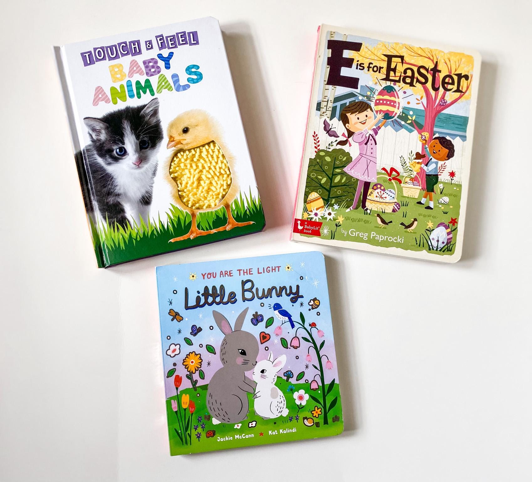 Personalized Baby's First Easter Basket: Bunny, Blanket & Book