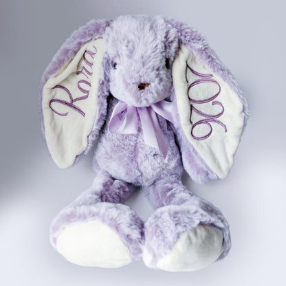 Personalized Plush Bunny | Embroidered Name, Baby Shower Gift