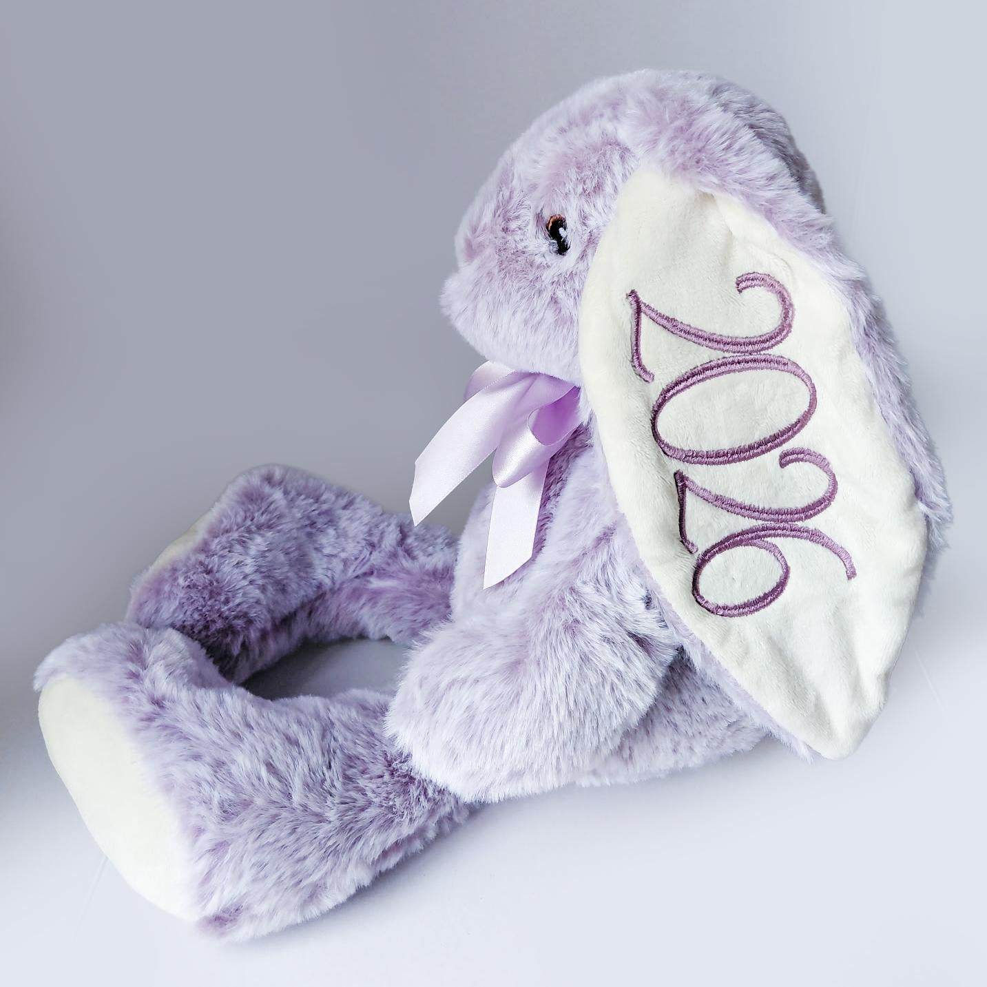 Personalized Plush Bunny | Embroidered Name, Baby Shower Gift