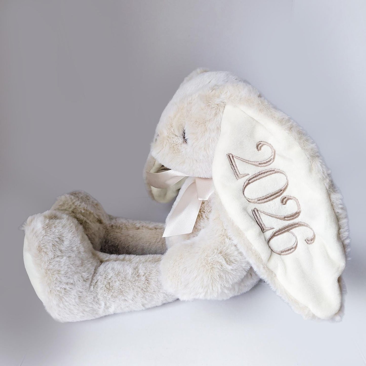 Personalized Plush Bunny | Embroidered Name, Baby Shower Gift