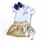 Girl's Uniform Skort- Khaki