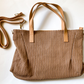 Women's Textured Purse In Camel