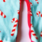Baby Boy Candy Cain Print Christmas Pajamas