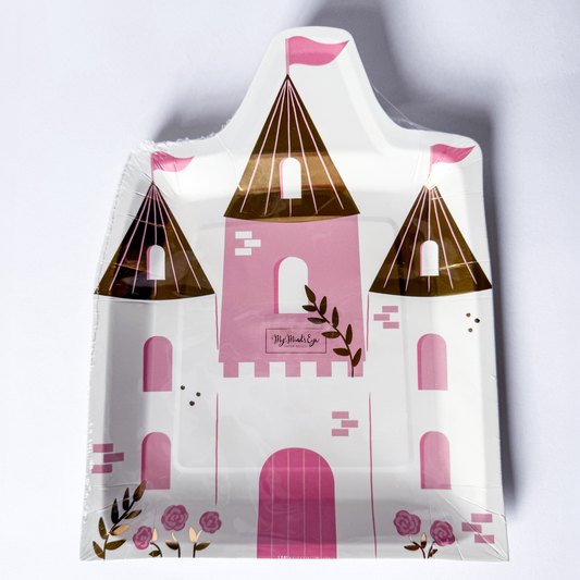 Princess Castle Paper Plates (8ct) - Savannah Creations