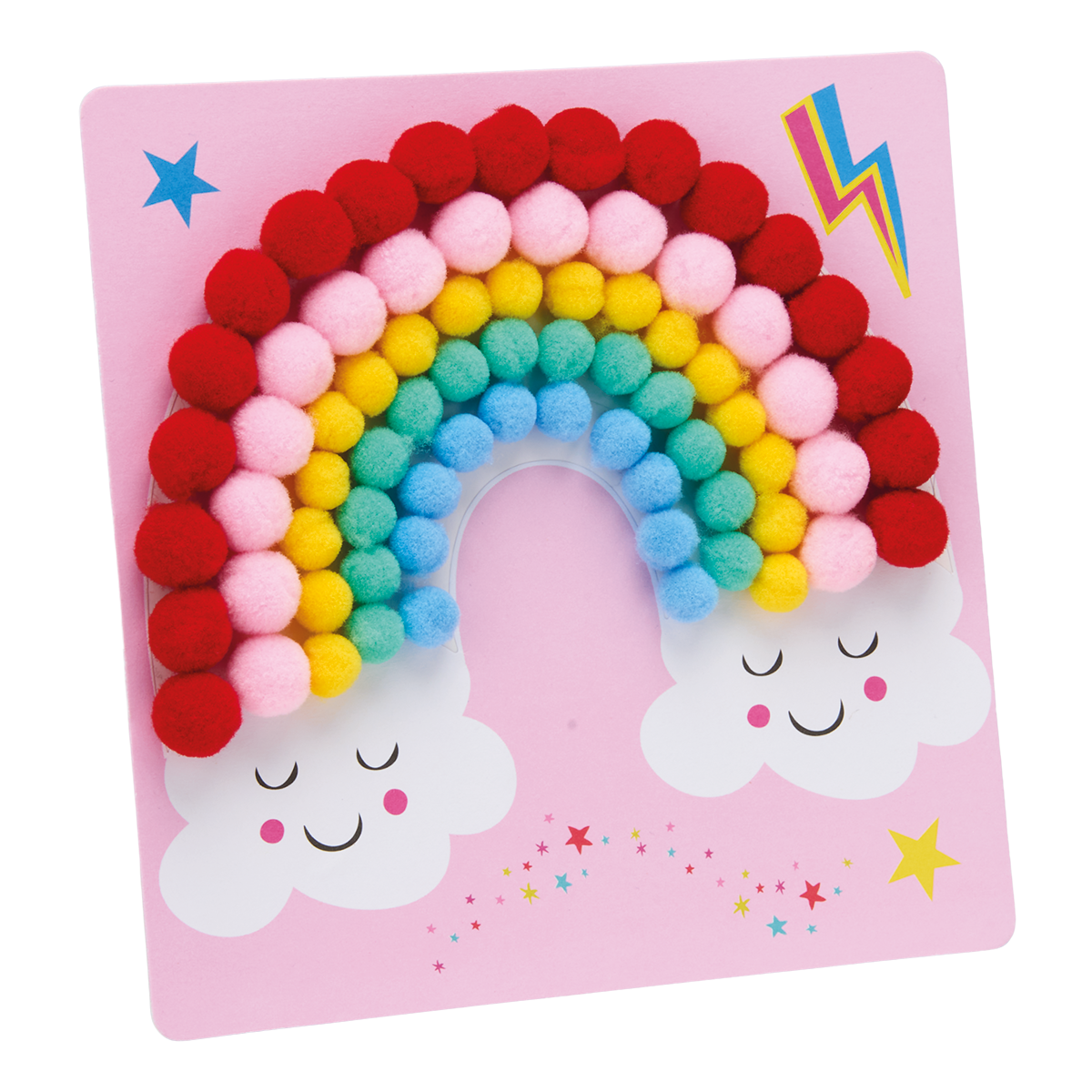 Rainbow Fairy Pom Pom Art Kit - Savannah Creations