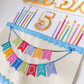 Reusable Birthday Placemat with Interchangeable Felt Numbers - Savannah Creations