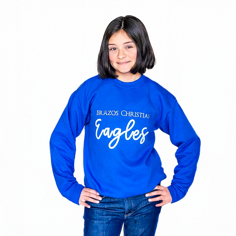 School Spirit Matching Sweatshirt for All Ages - Savannah Creations