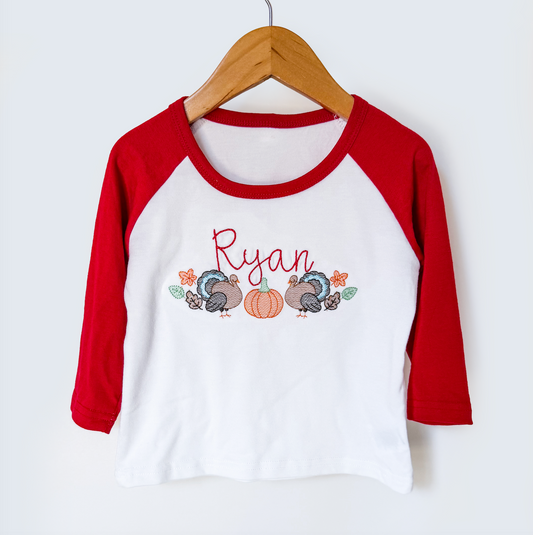Thanksgiving Boy Shirt