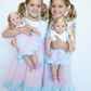 Matching girls and 18-inch doll dresses