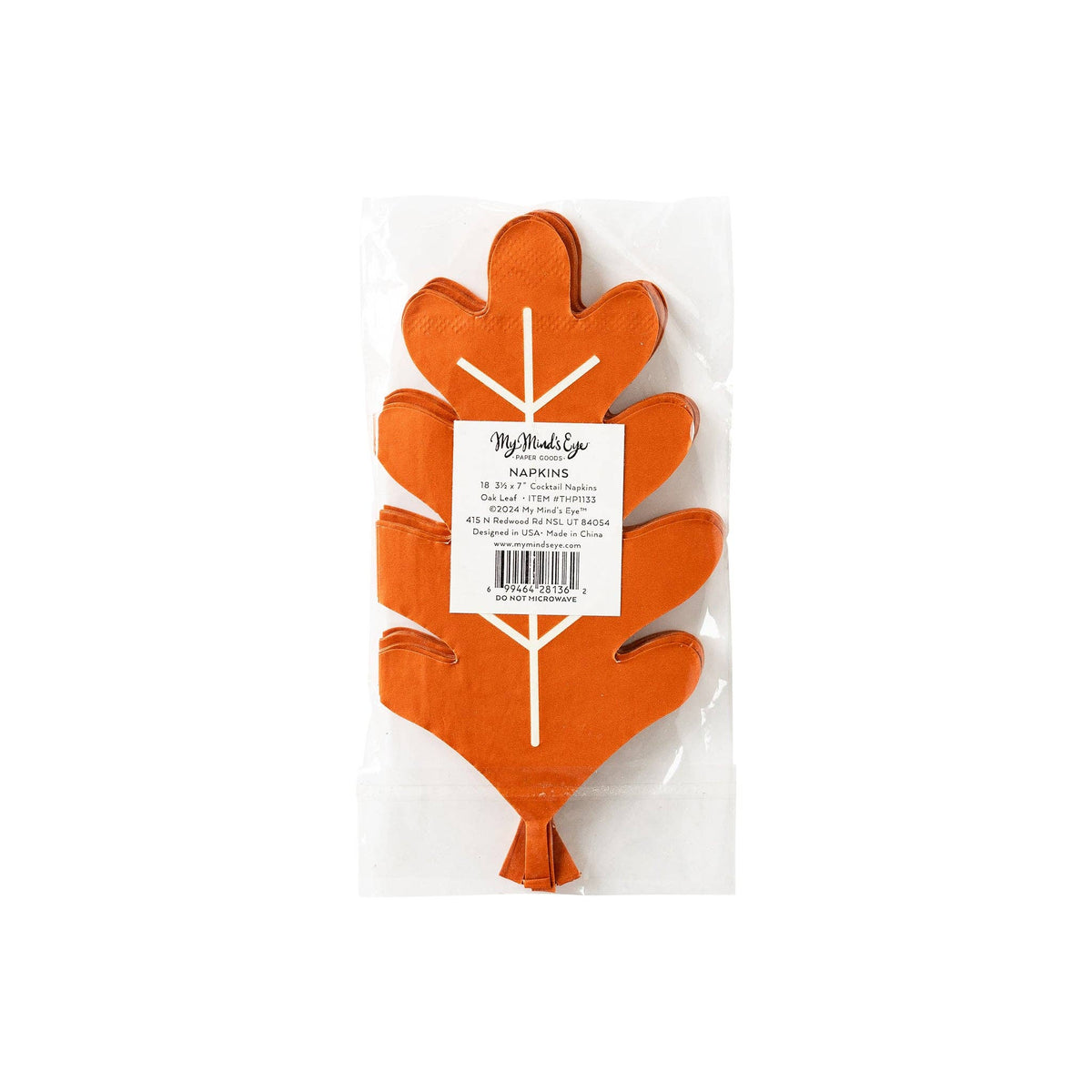 THP1133 - Oak Leaf Paper Napkin - Savannah Creations