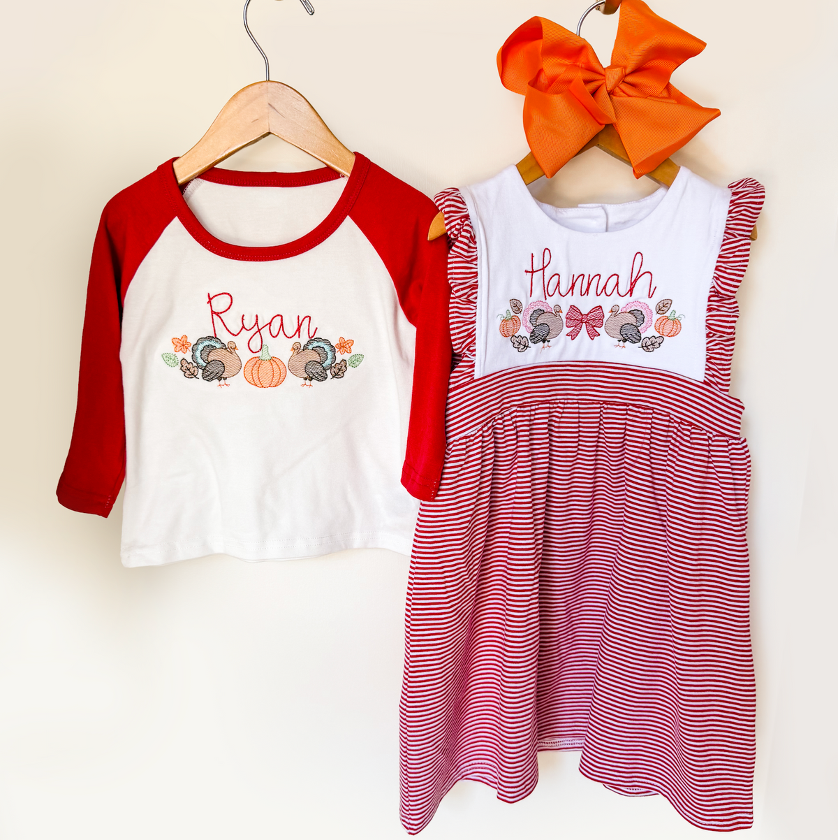Thanksgiving Girl Dress - Savannah Creations