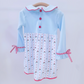 Holly-Days Dress flat lay front view