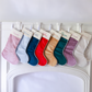 Velvet Pom Pom Tassel Christmas Stockings - Savannah Creations