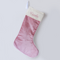 Velvet Pom Pom Tassel Christmas Stockings - Savannah Creations