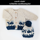 Whale Cardigan Sweater for Baby & Toddler - Savannah Creations