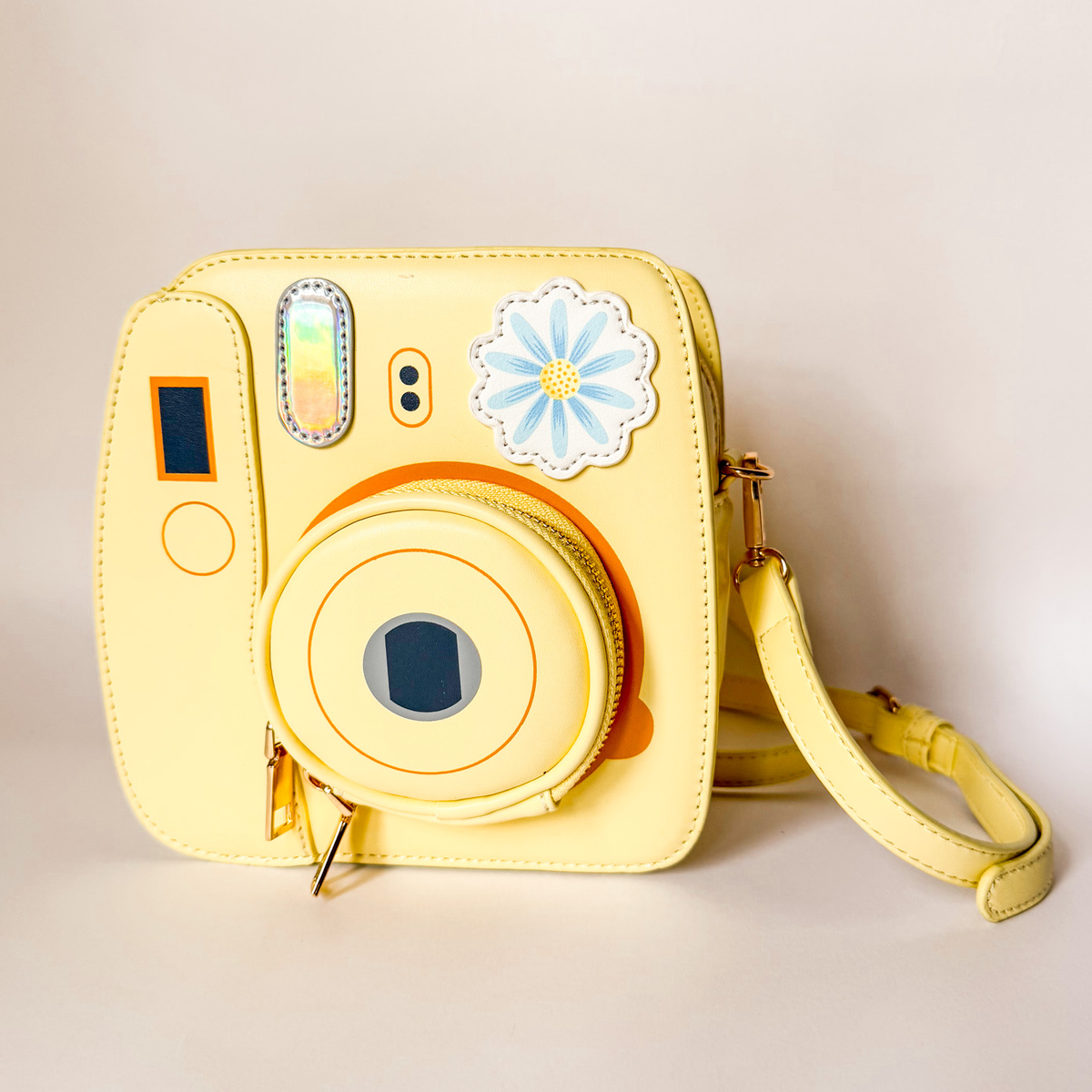 Yellow Polaroid Purse - Savannah Creations