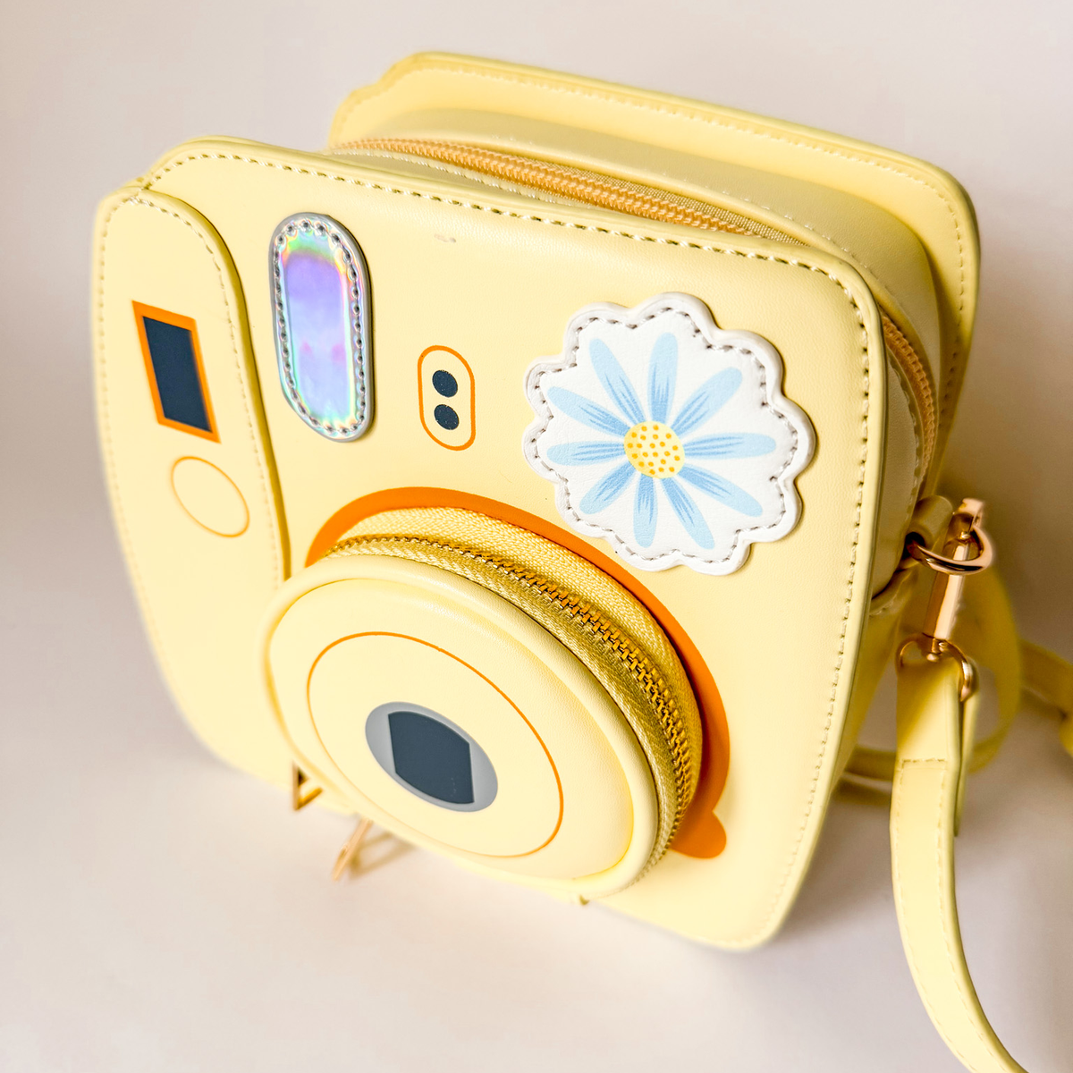 Yellow Polaroid Purse - Savannah Creations