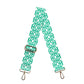 Green Trellis Crossbody Strap