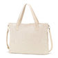 Textured Ivory Audrey Purse