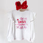 Santas Sassy List Matching Christmas Outfit, Sibling Set